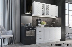 АГАВА Кухонный гарнитур (модульный) акация белая в Асбесте - asbest.mebel-74.com | фото