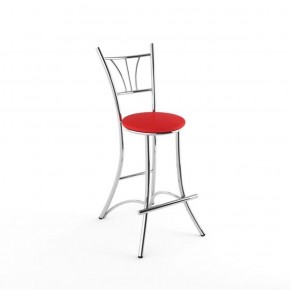 Барный стул Трилогия красный матовый-803м в Асбесте - asbest.mebel-74.com | фото