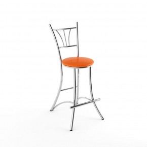 Барный стул Трилогия оранжевый-843 в Асбесте - asbest.mebel-74.com | фото