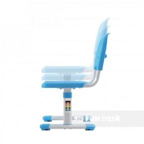 Комплект парта + стул трансформеры Cantare Blue в Асбесте - asbest.mebel-74.com | фото
