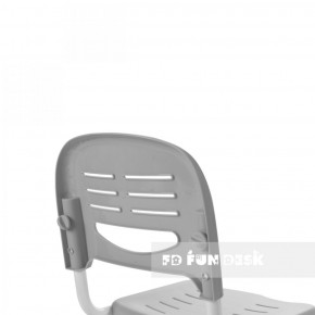 Комплект парта + стул трансформеры Cantare Grey в Асбесте - asbest.mebel-74.com | фото
