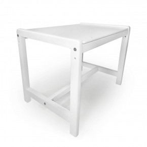 Детский растущий комплект стол и два стула  Я САМ "Лофт" (Белый, Белый) в Асбесте - asbest.mebel-74.com | фото