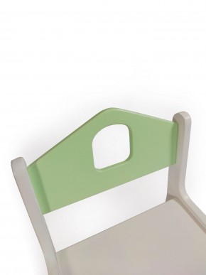 Детский растущий стул Я САМ "Домик" 2РГ (Зеленый) в Асбесте - asbest.mebel-74.com | фото