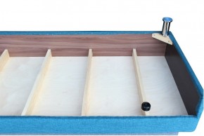 Диван-кровать Комфорт без подлокотников BALTIC AZURE (4 подушки) в Асбесте - asbest.mebel-74.com | фото