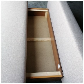 Диван-кровать Комфорт без подлокотников BALTIC CAMEL (2 подушки) в Асбесте - asbest.mebel-74.com | фото