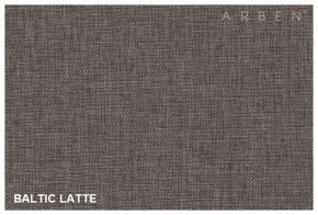 Диван-кровать Комфорт без подлокотников BALTIC COFFE-LATTE (4 подушки) в Асбесте - asbest.mebel-74.com | фото