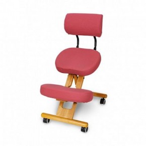 Коленный стул со спинкой Smartstool KW02В + Чехлы в Асбесте - asbest.mebel-74.com | фото