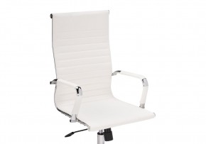 Компьютерное кресло Reus pu white / chrome в Асбесте - asbest.mebel-74.com | фото