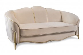 Комплект мягкой мебели Lara 3-1-1 с раскладным механизмом (бежевый/золото) в Асбесте - asbest.mebel-74.com | фото