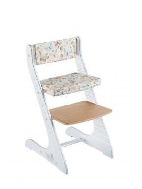 Комплект растущий стул и подушки Конёк Горбунёк Стандарт (Лофт-1, Бабочки) в Асбесте - asbest.mebel-74.com | фото