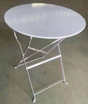 Комплект садовой мебели OTS-001R (стол + 2 стула) металл в Асбесте - asbest.mebel-74.com | фото