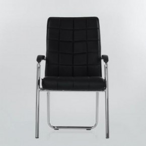 Кресло Barneo K-14 для посетителей и переговорных (черный) в Асбесте - asbest.mebel-74.com | фото