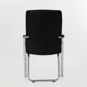 Кресло Barneo K-15 для посетителей и переговорных (черный) в Асбесте - asbest.mebel-74.com | фото
