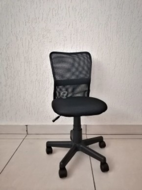Кресло Barneo K-401 детское (черная ткань/сетка) в Асбесте - asbest.mebel-74.com | фото
