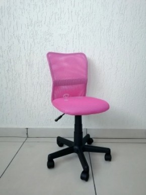 Кресло Barneo K-401 детское (розовая ткань/сетка) в Асбесте - asbest.mebel-74.com | фото