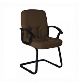 Кресло ЧИП ультра 365 (коричневый) на полозьях в Асбесте - asbest.mebel-74.com | фото