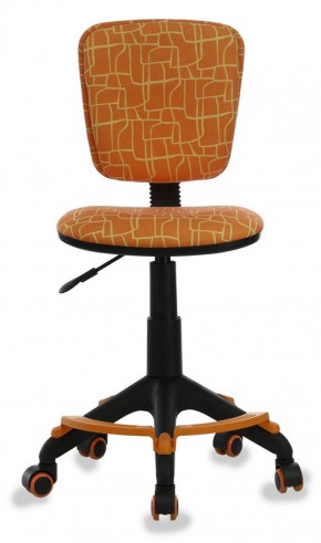 Кресло детское Бюрократ CH-204-F/GIRAFFE оранжевый в Асбесте - asbest.mebel-74.com | фото