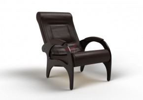 Кресло для отдыха Римини 19-К-В (экокожа/венге) ВЕНГЕ в Асбесте - asbest.mebel-74.com | фото