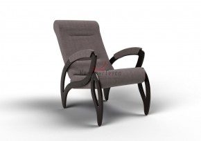 Кресло для отдыха Зельден 20-Т-ГР (ткань/венге) ГРАФИТ в Асбесте - asbest.mebel-74.com | фото
