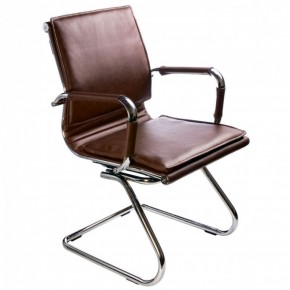 Кресло для посетителя Бюрократ CH-993-Low-V/Brown коричневый в Асбесте - asbest.mebel-74.com | фото