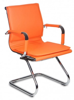 Кресло для посетителя Бюрократ CH-993-Low-V/orange оранжевый в Асбесте - asbest.mebel-74.com | фото
