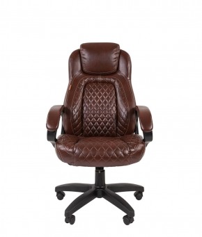 Кресло для руководителя  CHAIRMAN 432 (Экокожа коричневая) в Асбесте - asbest.mebel-74.com | фото