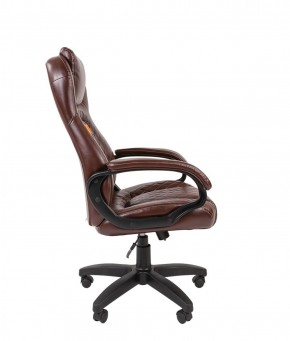 Кресло для руководителя  CHAIRMAN 432 (Экокожа коричневая) в Асбесте - asbest.mebel-74.com | фото