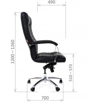 Кресло для руководителя CHAIRMAN 480 N (кожа) в Асбесте - asbest.mebel-74.com | фото