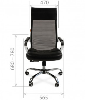 Кресло для руководителя CHAIRMAN 700 (Сетка) Черное в Асбесте - asbest.mebel-74.com | фото