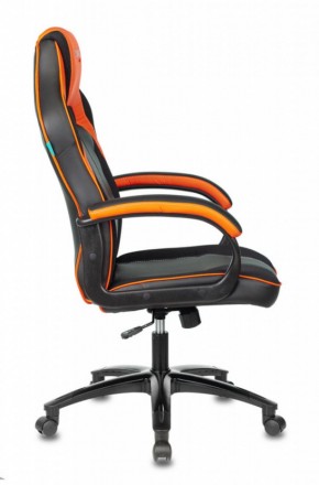 Кресло игровое Бюрократ VIKING 2 AERO ORANGE черный/оранжевый в Асбесте - asbest.mebel-74.com | фото