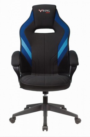 Кресло игровое Бюрократ VIKING 3 AERO BLUE черный/синий в Асбесте - asbest.mebel-74.com | фото