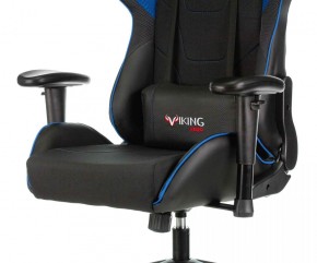 Кресло игровое Бюрократ VIKING 4 AERO BLUE черный/синий в Асбесте - asbest.mebel-74.com | фото
