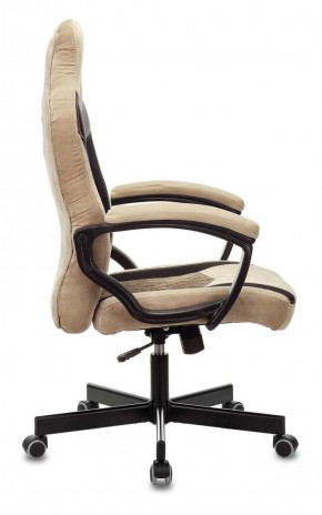 Кресло игровое Бюрократ VIKING 6 KNIGHT BR FABRIC коричневый/бежевый в Асбесте - asbest.mebel-74.com | фото