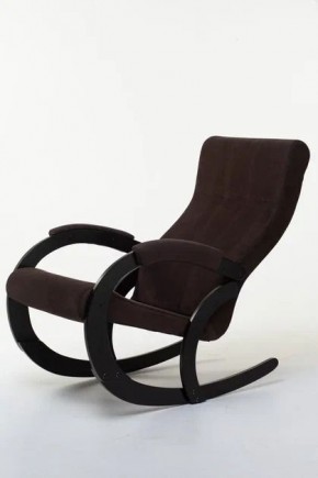 Кресло-качалка КОРСИКА 34-Т-AC (кофе) в Асбесте - asbest.mebel-74.com | фото