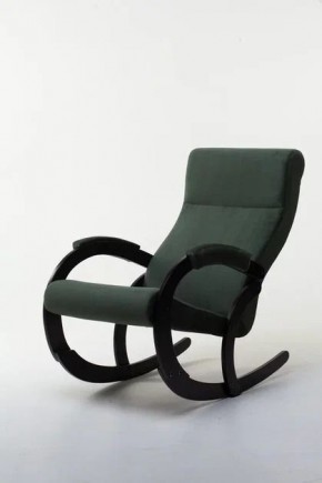 Кресло-качалка КОРСИКА 34-Т-AG (зеленый) в Асбесте - asbest.mebel-74.com | фото