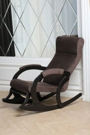 Кресло-качалка МАРСЕЛЬ 33-Т-AC (кофе) в Асбесте - asbest.mebel-74.com | фото