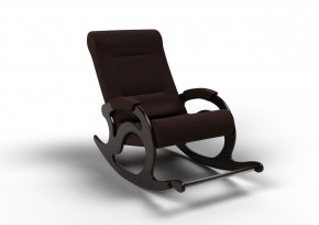 Кресло-качалка Тироль 12-Т-ГР (ткань/венге) ГРАФИТ в Асбесте - asbest.mebel-74.com | фото