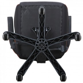 Кресло компьютерное BRABIX Techno Pro GM-003 (ткань черное/серое, вставки оранжевые) 531813 в Асбесте - asbest.mebel-74.com | фото