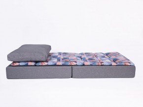 Кресло-кровать бескаркасное Харви (коричневый-геометрия браун) в Асбесте - asbest.mebel-74.com | фото