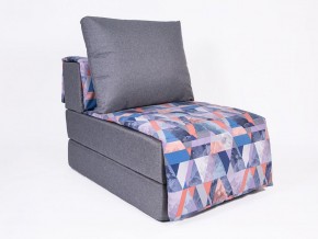 Кресло-кровать бескаркасное Харви (серый-сноу деним) в Асбесте - asbest.mebel-74.com | фото