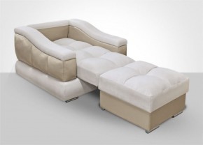 Кресло-кровать + Пуф Голливуд (ткань до 300) НПБ в Асбесте - asbest.mebel-74.com | фото