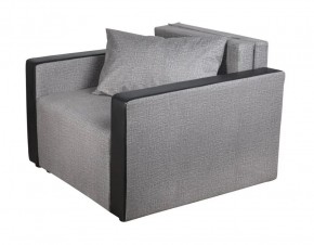 Кресло-кровать Милена с подлокотниками (серый) Велюр в Асбесте - asbest.mebel-74.com | фото