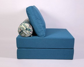 Кресло-кровать-пуф бескаркасное Прайм (Морская волна) в Асбесте - asbest.mebel-74.com | фото