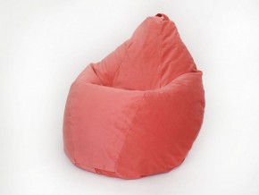 Кресло-мешок Груша Малое (700*900) Велюр "Однотон" в Асбесте - asbest.mebel-74.com | фото