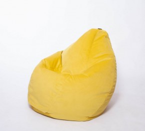 Кресло-мешок Груша Среднее (750*1200) Велюр "Однотон" в Асбесте - asbest.mebel-74.com | фото