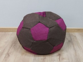 Кресло-мешок Мяч S (Savana Chocolate-Savana Berry) в Асбесте - asbest.mebel-74.com | фото