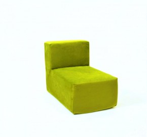 Кресло-модуль бескаркасное Тетрис 30 (Зеленый) в Асбесте - asbest.mebel-74.com | фото