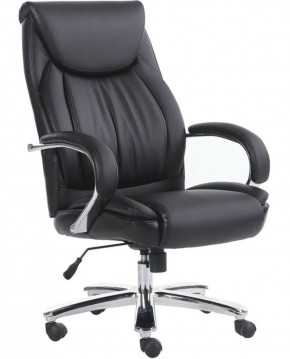 Кресло офисное BRABIX PREMIUM "Advance EX-575" (хром, экокожа, черное) 531825 в Асбесте - asbest.mebel-74.com | фото