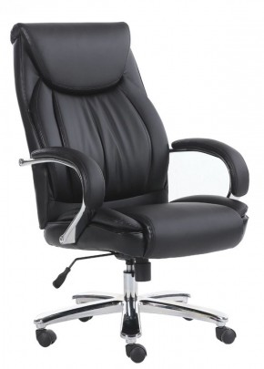 Кресло офисное BRABIX "Advance EX-575" (хром/экокожа/черное) 531825 в Асбесте - asbest.mebel-74.com | фото