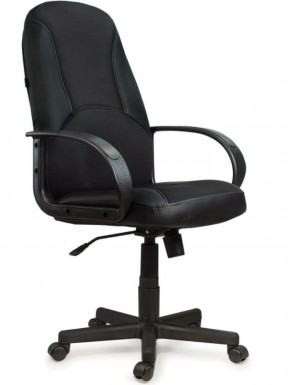 Кресло офисное BRABIX "City EX-512" (кожзам черный, ткань черная) 531407 в Асбесте - asbest.mebel-74.com | фото